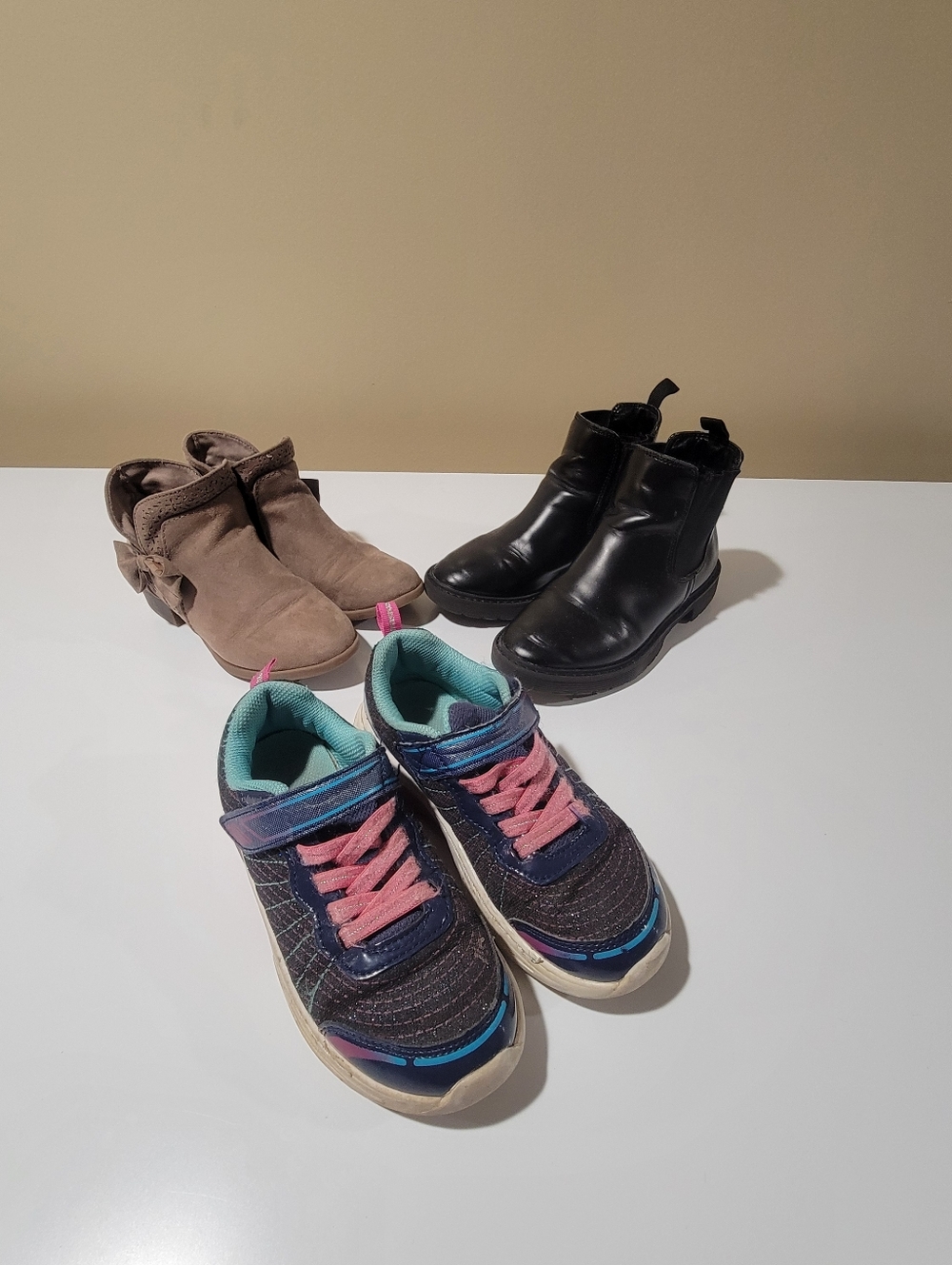 Shoe Bundle Boots & Sneakers Girls Size 13